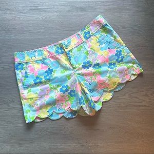 🆕 Lilly Pulitzer Buttercup Shorts NWOT Spring Fling